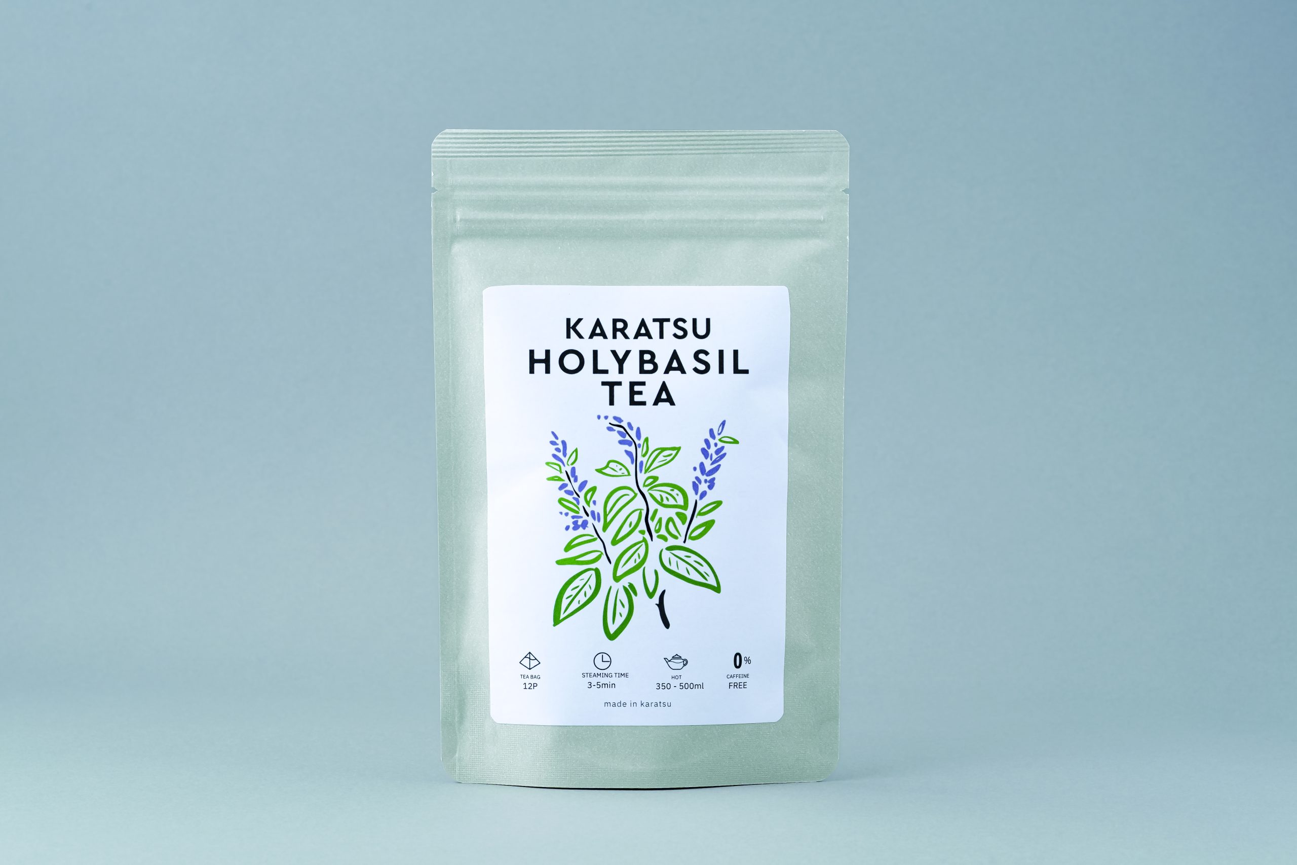KARATSU HOLYBASIL TEA パッケージ
